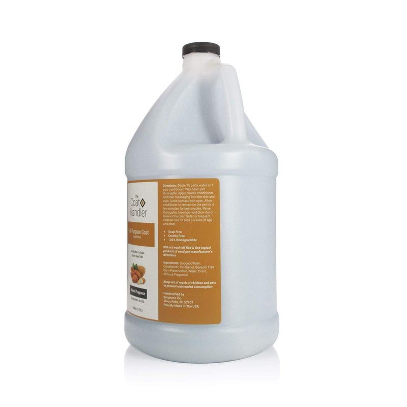 The Coat Handler All-Purpose Coat Dog Conditioner, 1 Gallon - All Natural Ingredients, Handcrafted, Loosens Tangles and Eliminates Static, Aids in DeShedding, Professional Grade Grooming Formula - Image 3